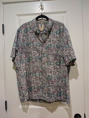 Vintage Made In Hawaii XL Aloha shirt